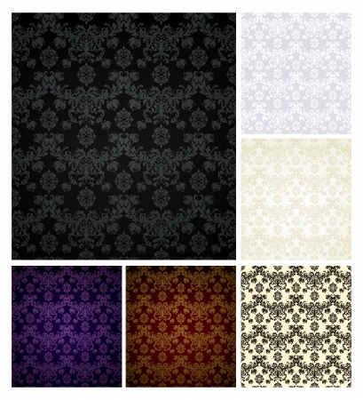 Seamless pattern six colorsのイラスト素材