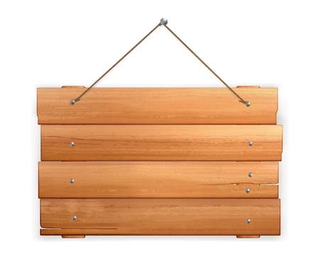 Wooden boardのイラスト素材