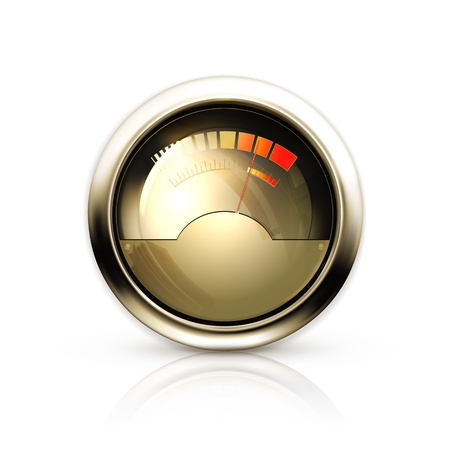 Audio Gaugeのイラスト素材