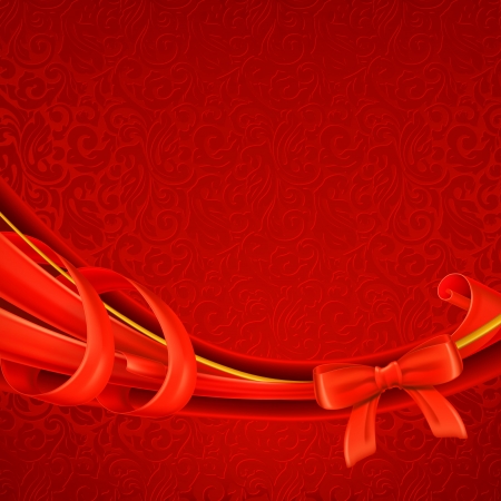 Greeting background redのイラスト素材