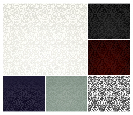 Pattern seamless, setのイラスト素材