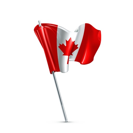 Flag of Canadaのイラスト素材