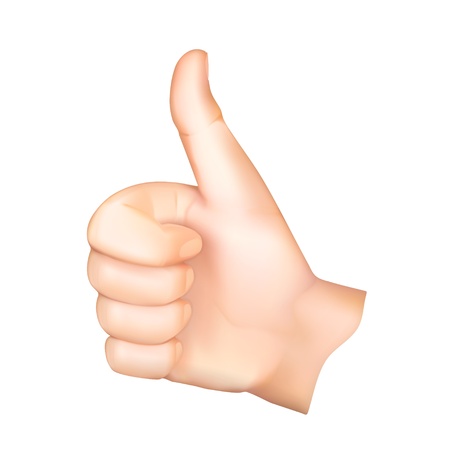 Thumb upのイラスト素材