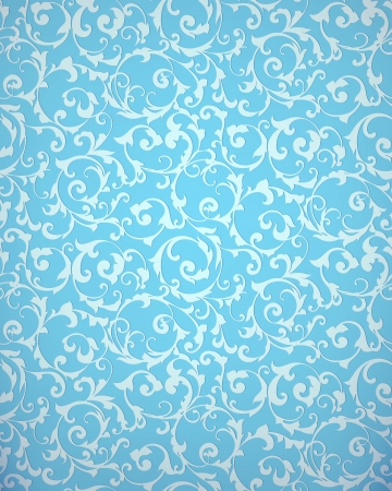 Blue seamless patternのイラスト素材