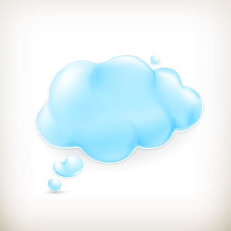 Cloudのイラスト素材