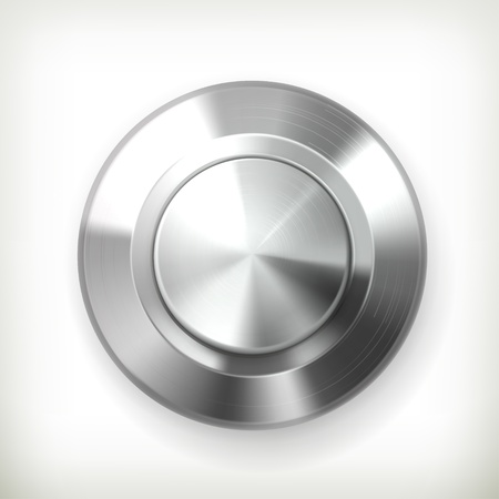 Metal buttonのイラスト素材