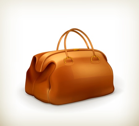 Vintage bagのイラスト素材