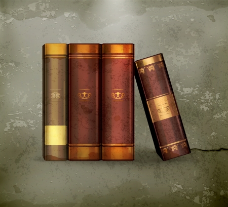 Books, old-styleのイラスト素材