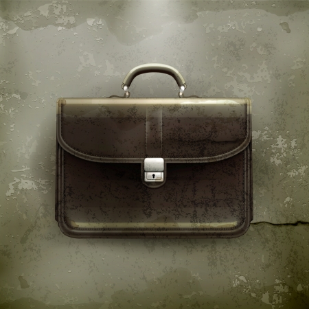Brief case, old-styleのイラスト素材