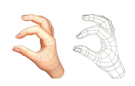 Hand drawingのイラスト素材