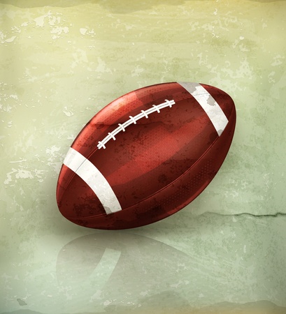 American Football, old-styleのイラスト素材