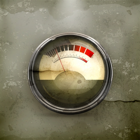 Audio Gauge, old-styleのイラスト素材
