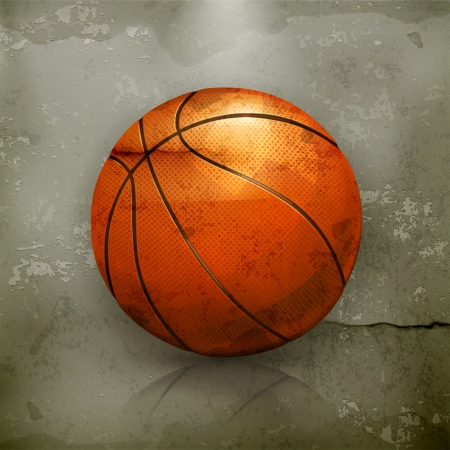 Basketball, old-styleのイラスト素材