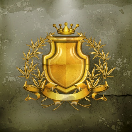 Coat of arms, old-styleのイラスト素材