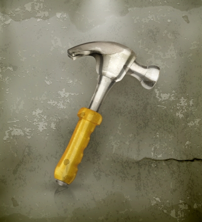 Hammer, old-styleのイラスト素材