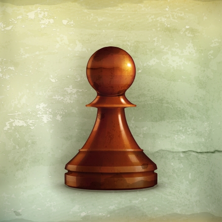 Pawn, old-styleのイラスト素材