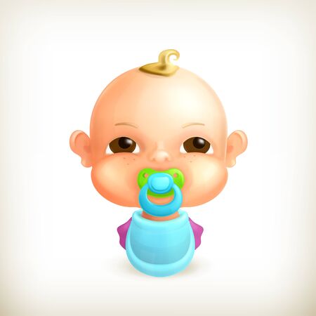 Baby, iconのイラスト素材