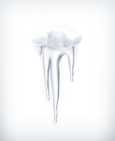 Icicles iconのイラスト素材