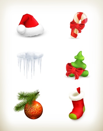 Christmas setのイラスト素材