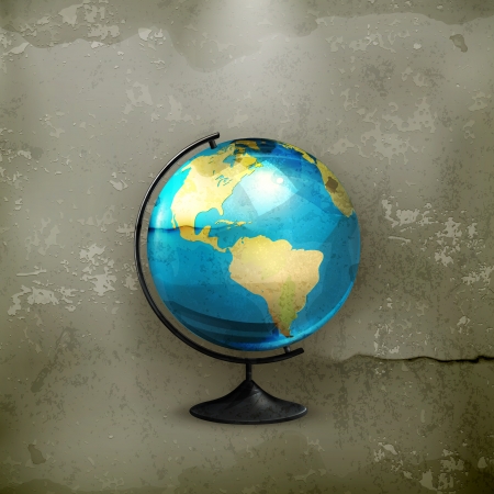School globe, old-styleのイラスト素材