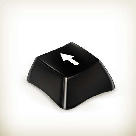 Black button のイラスト素材
