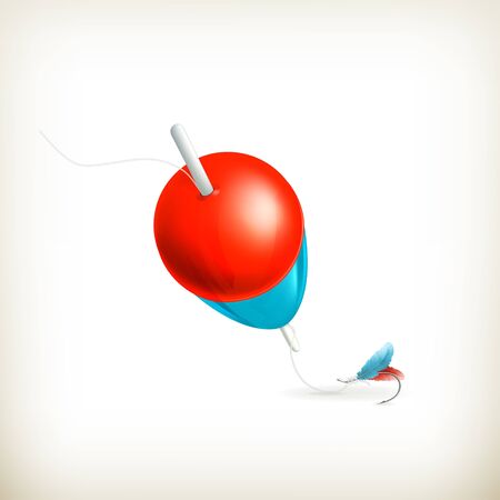 Fishing floatのイラスト素材