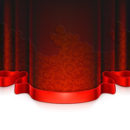 Red vintage backgroundのイラスト素材