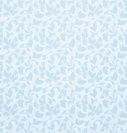 Seamless pattern, blueのイラスト素材