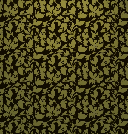 Seamless pattern, greenのイラスト素材