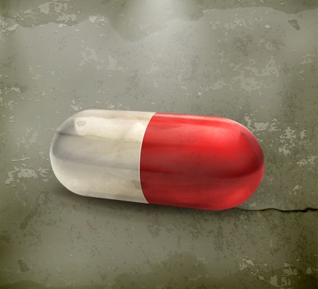 Capsule, old-styleのイラスト素材