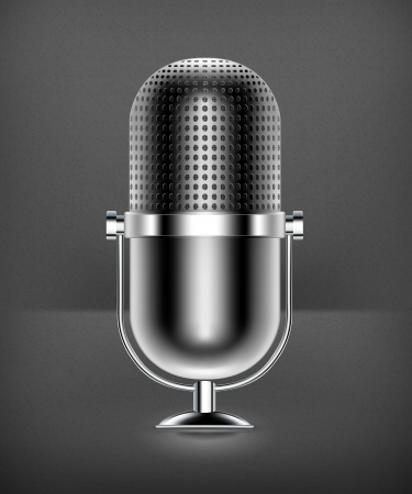 Microphone, iconのイラスト素材