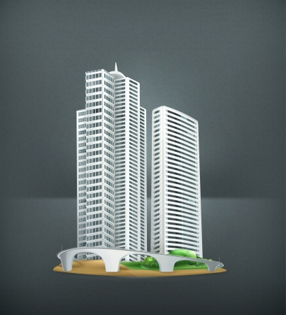 Buildingのイラスト素材
