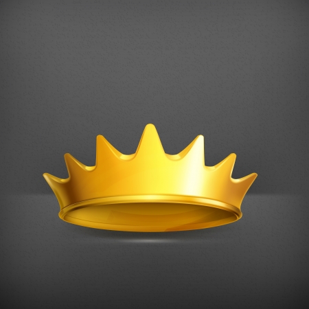 Golden crownのイラスト素材
