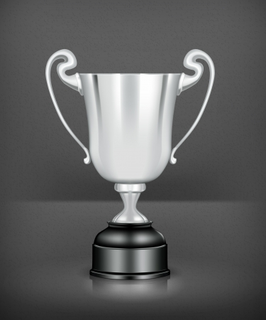 Silver Cupのイラスト素材