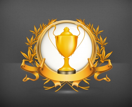 Trophyのイラスト素材