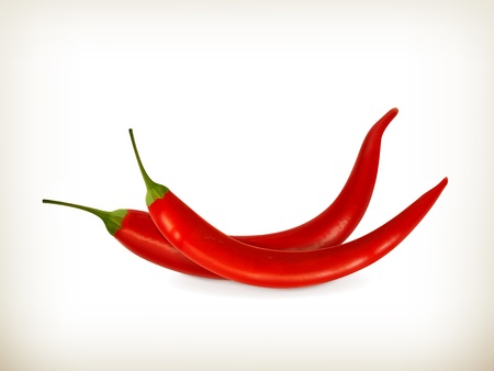 Red peppersのイラスト素材