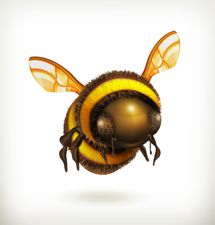 Bee iconのイラスト素材