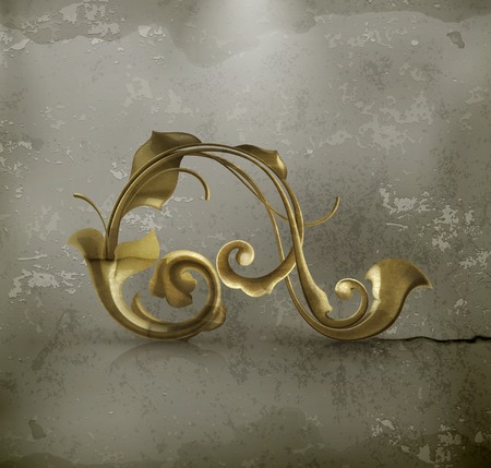 Swirl pattern, old styleのイラスト素材