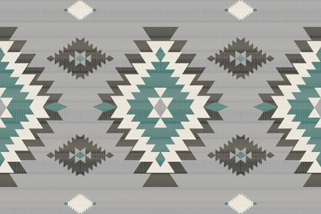 Navajo tribal vector seamless pattern. Native American ornament. Ethnic South Western decor style....