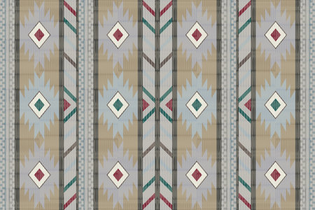 Navajo tribal vector seamless pattern. Native American ornament. Ethnic South Western decor style....