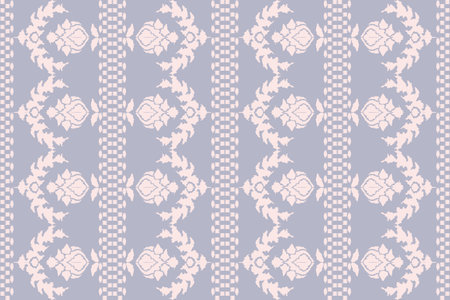 Seamless pattern with decorative elements in the style of the Renaissanceのイラスト素材