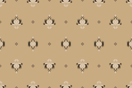 Seamless background from a floral ornament, Fashionable modern wallpaper or textile