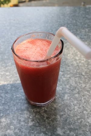 watermelon juiceの写真素材