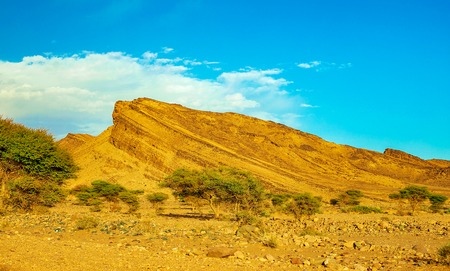 Landscape view of high Atlas Mountains, Morocco.