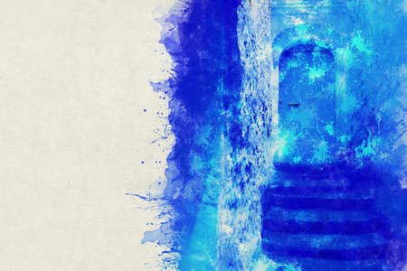 Chefchaouen, a city with blue painted houses. A city with narrow, beautiful, blue streets.
