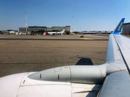 aircraft at Frankfurt airport