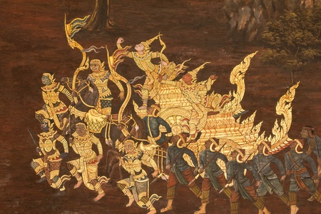 Soldiers to war.のeditorial素材