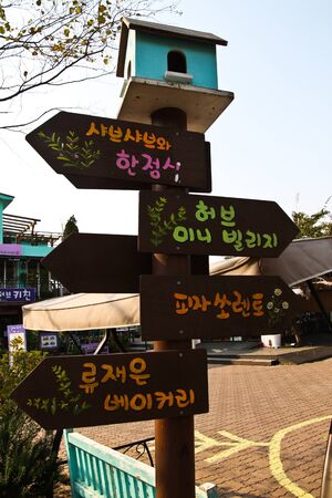 The signs.の写真素材