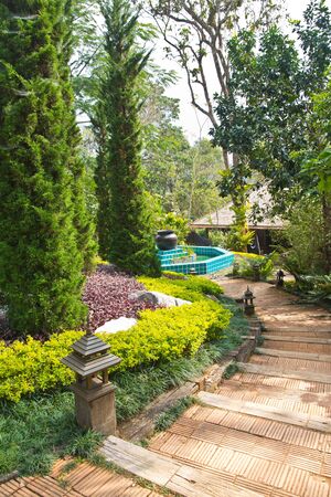 Thai Garden Resort attractions.Thailandの写真素材