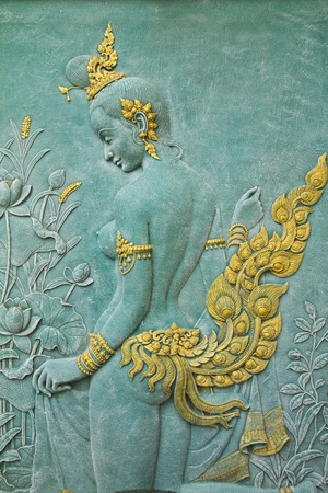 The art image of half-bird half-womanのeditorial素材